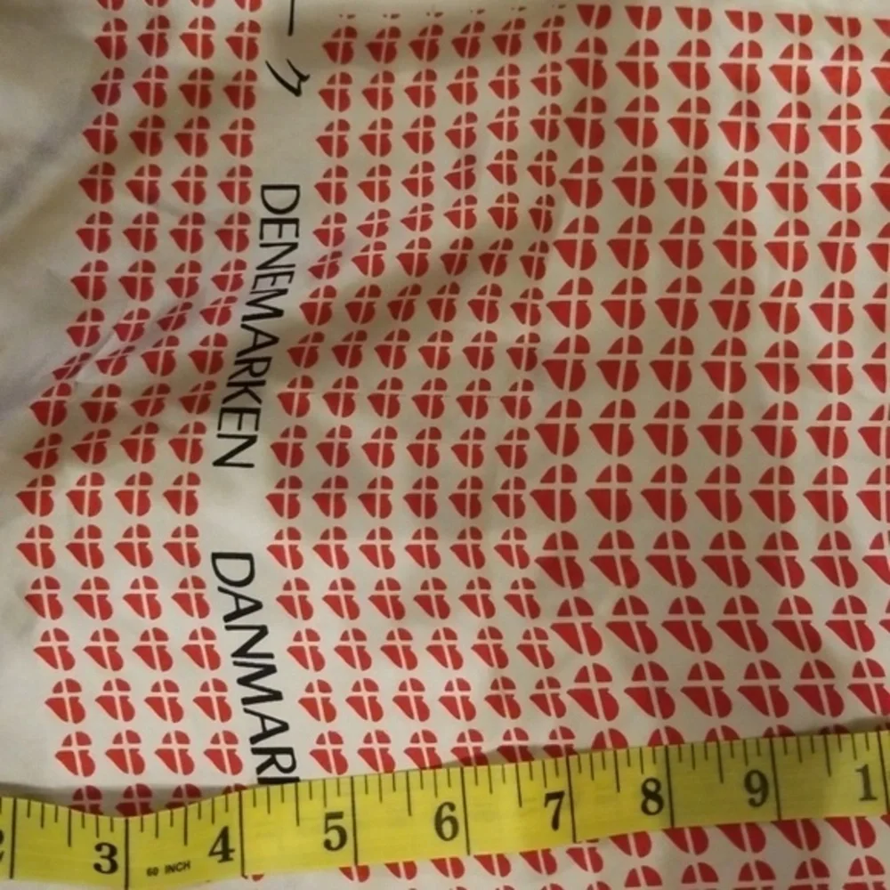 Vintage‎ Deco Red broken heart scarf